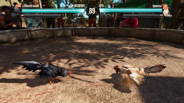 Cockfighting minigame Far Cry 2